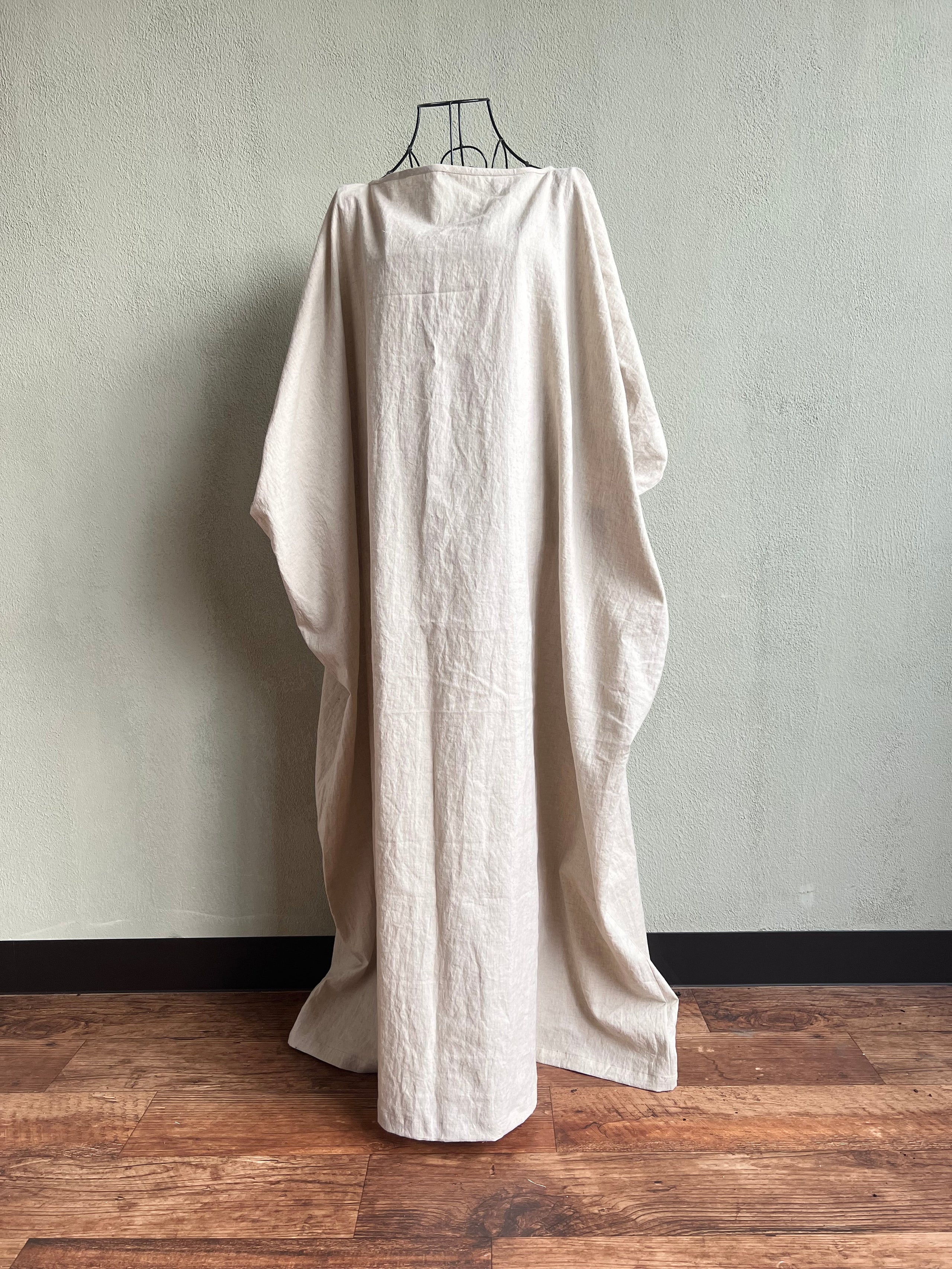 麻のガウン(オーガニックヘンプ100％) | MARL JAPAN 【マールジャパン